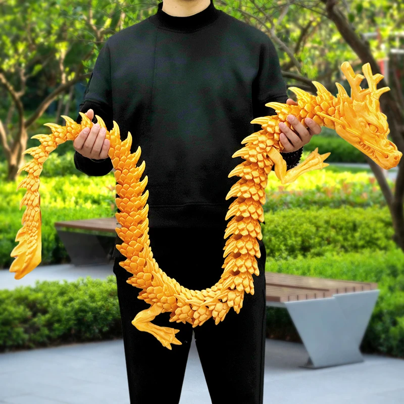 3D Printing Robot - 3D-Gedruckte Verbundene Drachen-Ornamente, Bewegliche Cartoon-Figuren, Drachen-Pflanzen,