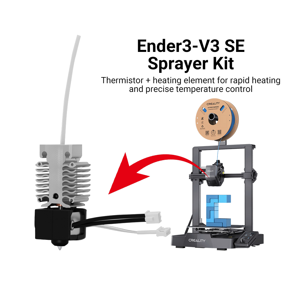 3D Printing Ender - Original ersetzen Kühlkörper Upgrade Hotend für