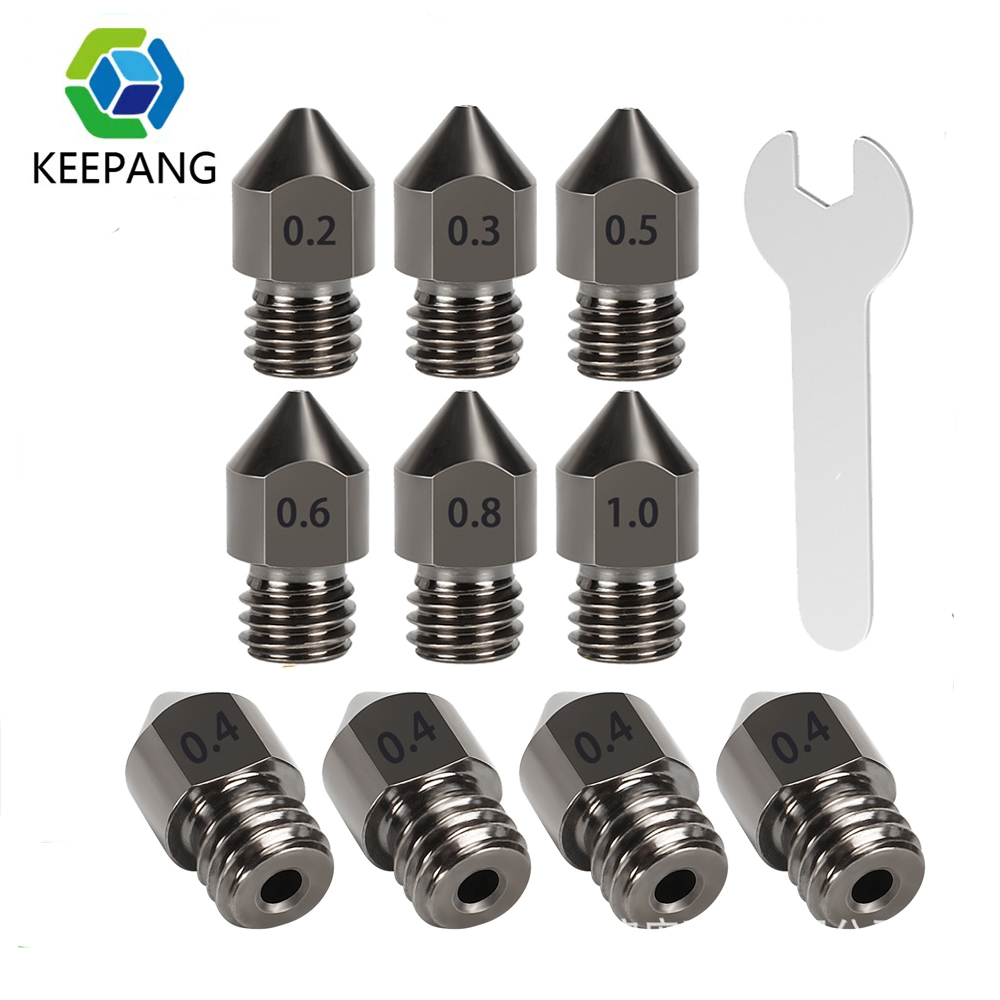 Nozzle 0.4Mm Hardened - 1/2/3 Stück Düse aus gehärtetem Stahl,