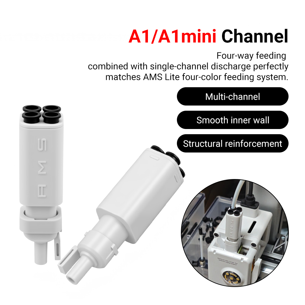 3D Printing Process - BambooLab A1/A1 Mini AMS Lite Filament-Hub,