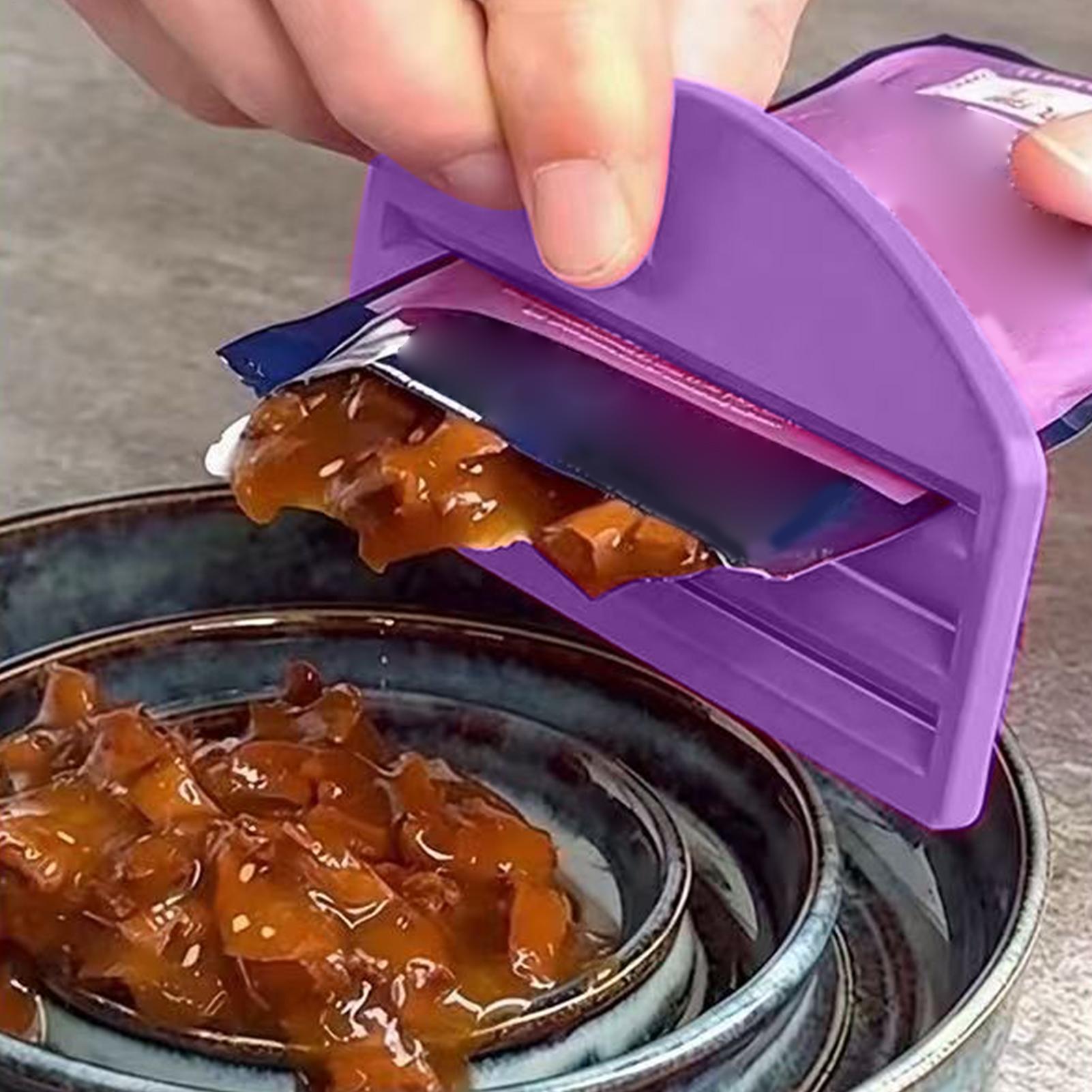 3D Printing Food - Praktisches Katzenfutter-Quetschgerät, Fütterungshilfe für Haustiere, Kompaktes