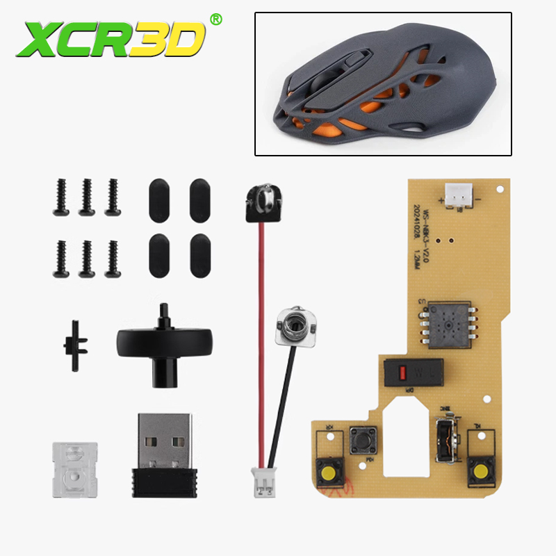3D Printing Process - XCR Hardware Bambu Lab Drahtlose Computermaus