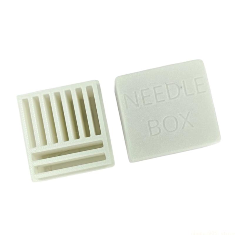 3D Printing Process - 1 Stück 3D-Gedruckte Nähnadel-Aufbewahrungsbox, Tragbarer Organizer