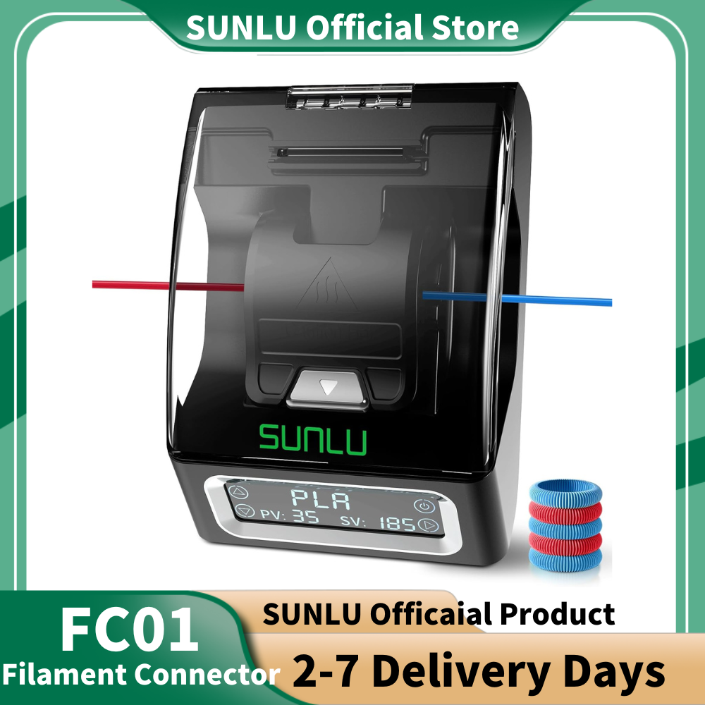 3D Printing Process - SUNLU FC01 Filament-Anschluss, schnelle Erwärmung, 3D-Druckfilament,