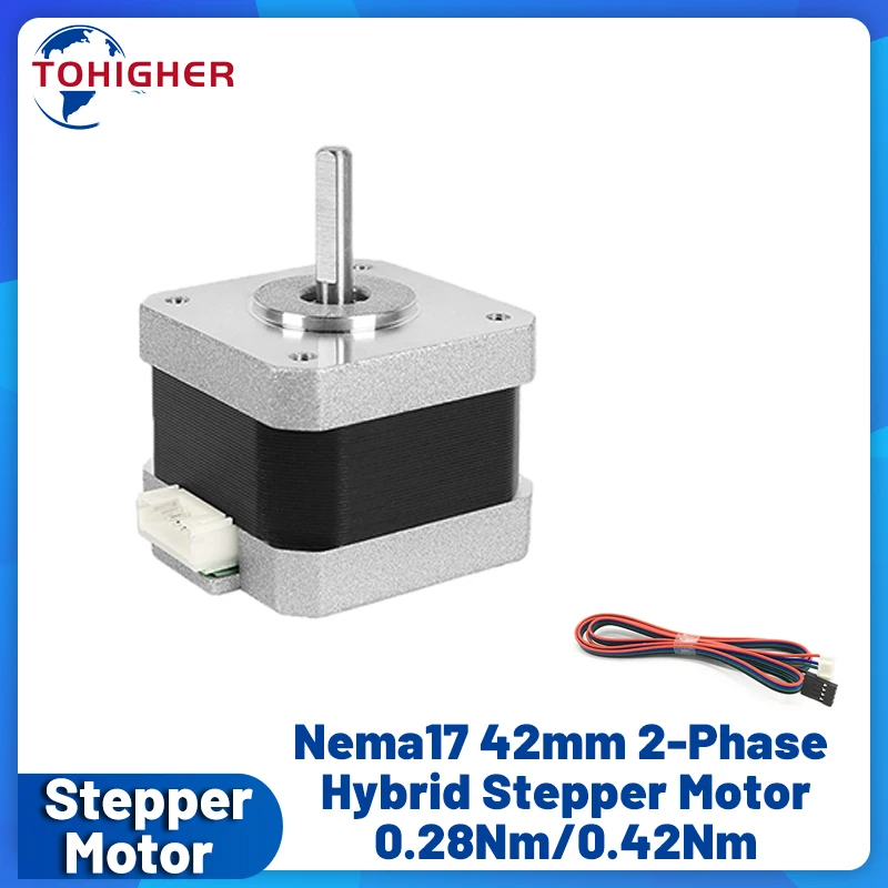 3D Printing Robot - Nema17 Schrittmotor 42 Motor 4-Leiter 0,28Nm/0,42/0,56Nm/0,7Nm