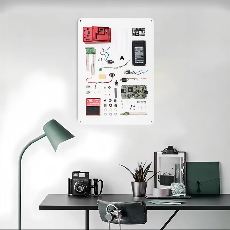 Rotes Schleifenpedal-Poster, R – 3D Printing Wall Loops Bewertung und Preis