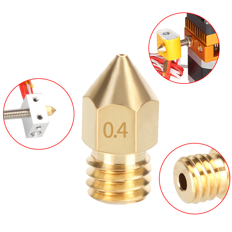 MK8 Messing Düse 0,2/0,3/0,35/ – 3D Printing Ender Bewertung und Preis