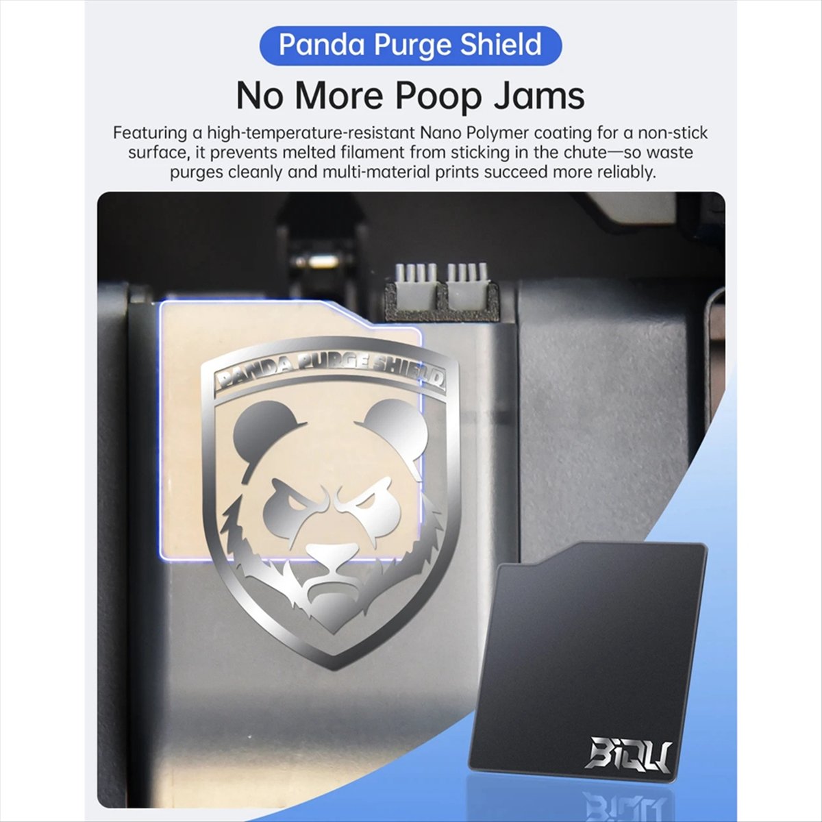 L70A BIQU Panda Purge Shield S – 3D Printing Process Bewertung und Preis