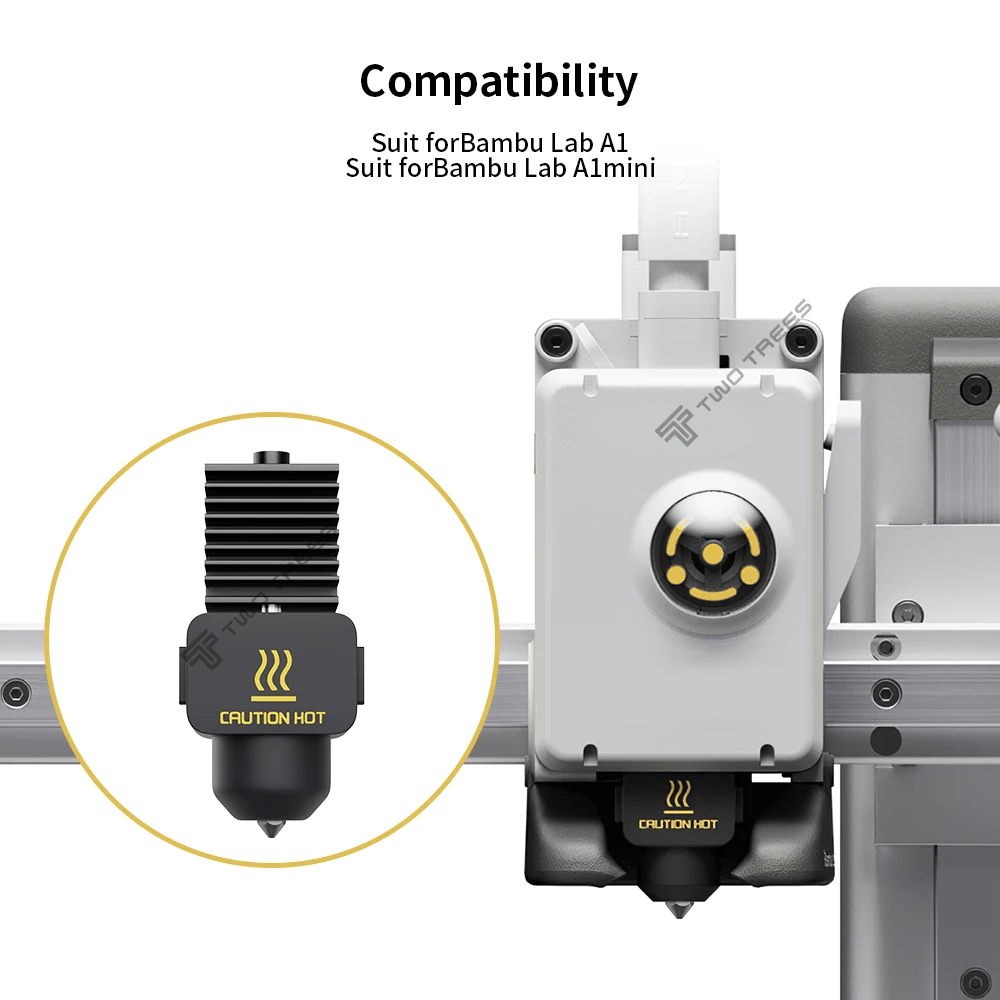 Upgrade Hotend-Kit für Bambu L – Nozzle 0.4Mm Hardened Bewertung und Preis
