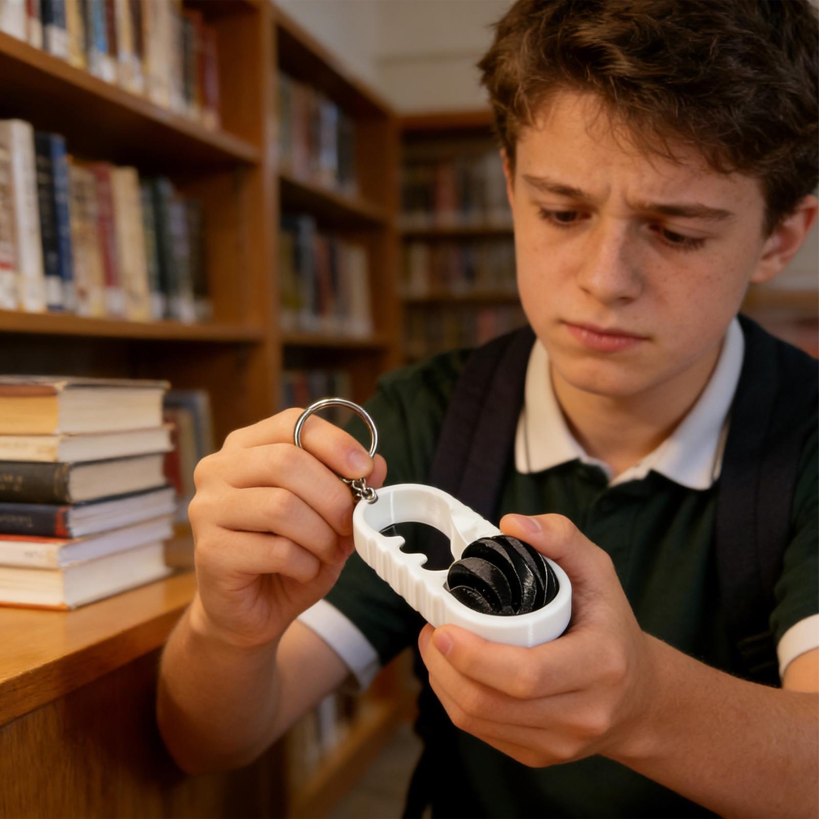 Schlüsselanhänger Fidget 3D-ge – 3D Printing With Pp Bewertung und Preis