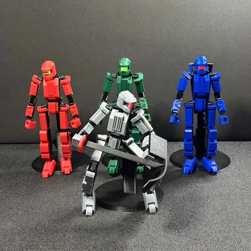 Kreativer Mehrteiliger Bewegli – 3D Printing Robot Bewertung und Preis
