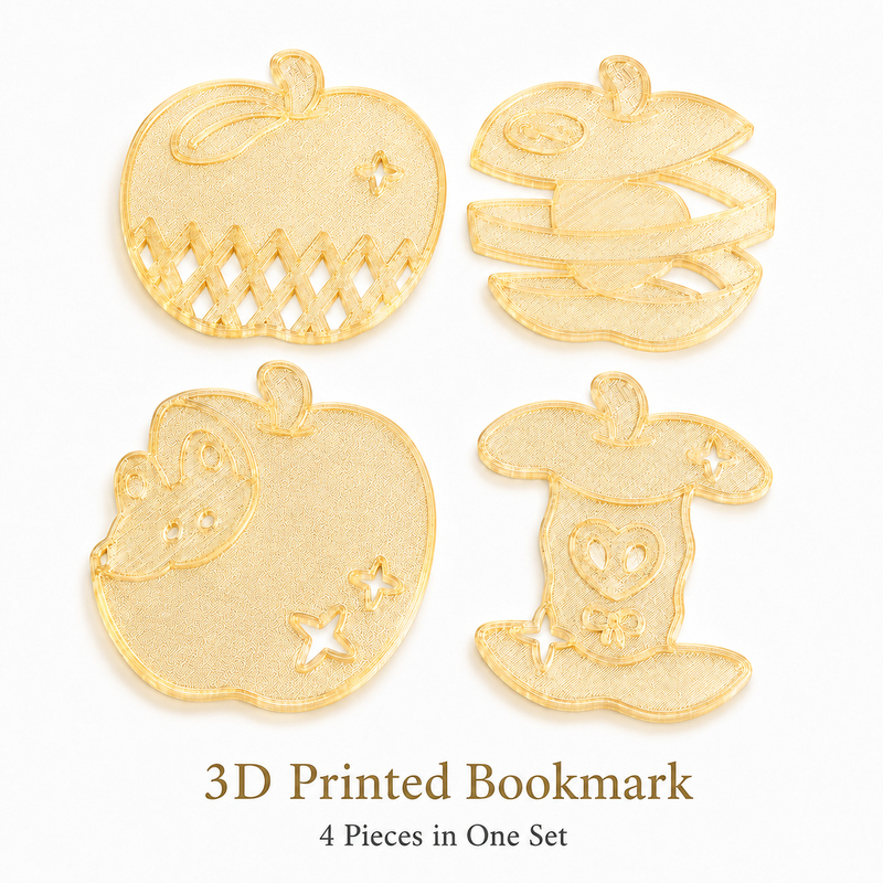 4 Stück/Set Niedliche Apfel-Le – 3D Printing Journal Bewertung und Preis