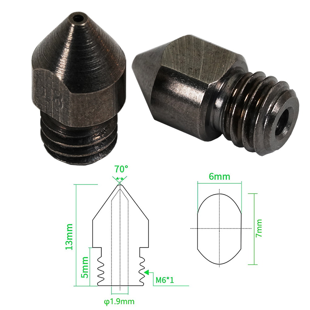 1,75mm MK8 3D Drucker Gehärtet – 3D Printing Ender Bewertung und Preis