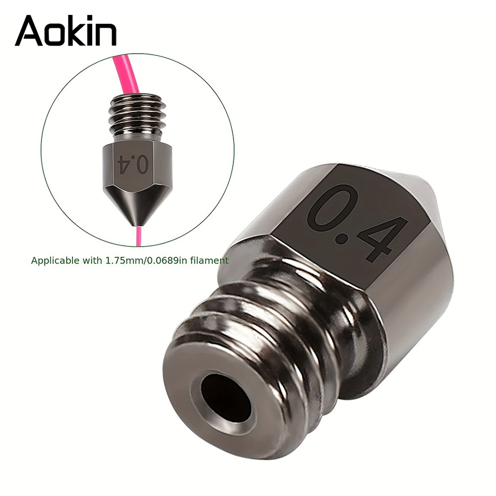 1/5/10PCS MK8 Düse Upgrade Geh – Nozzle 0.4Mm Hardened Bewertung und Preis