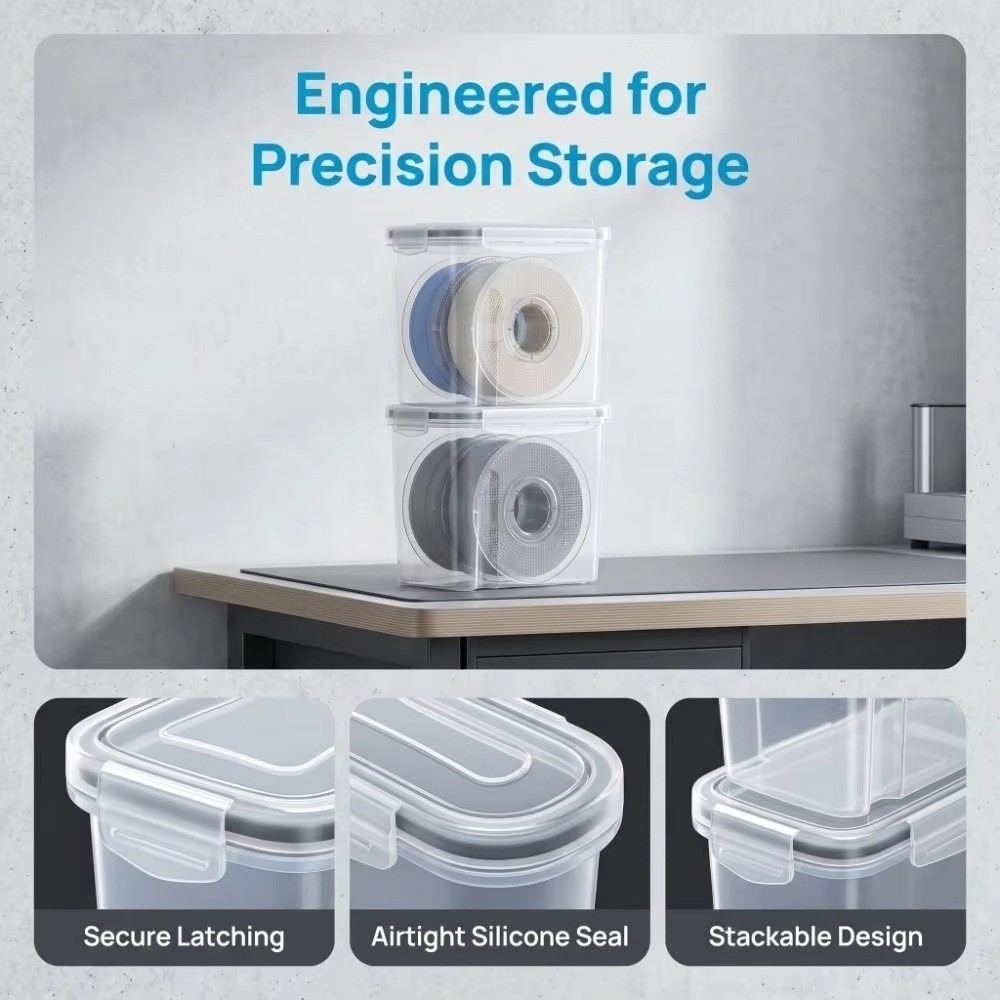 Transparenter Filamentbehälter – 3D Printing With Pp Bewertung und Preis