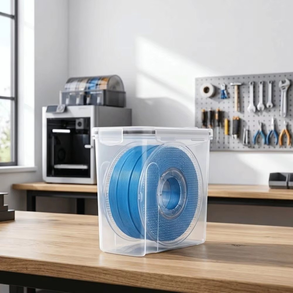 Transparenter Filamentbehälter – 3D Printing With Pp Bewertung und Preis