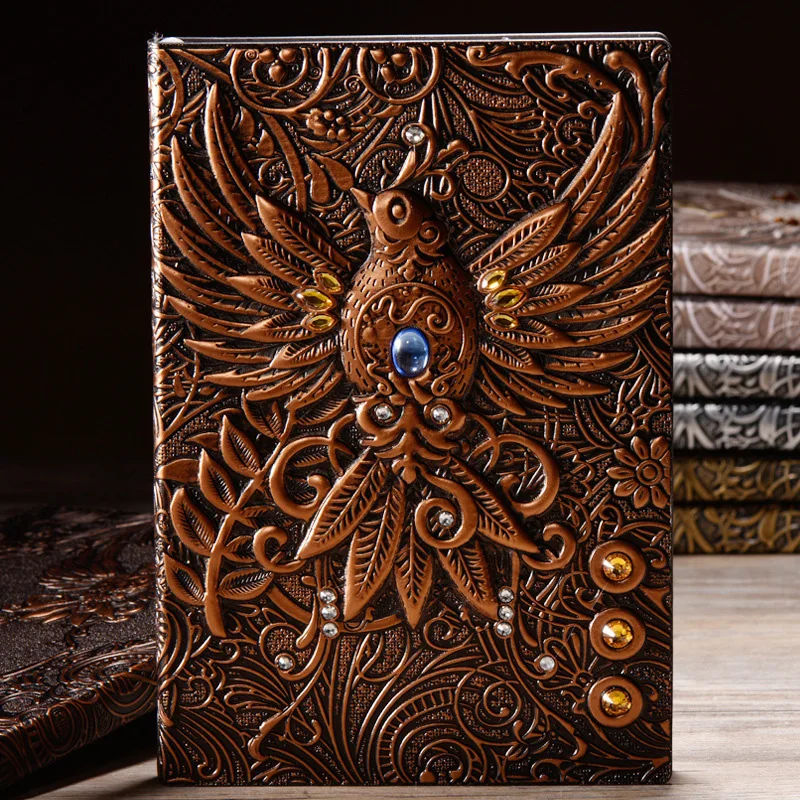 3D-geprägtes Notizbuch A5 mit  – 3D Printing Journal Bewertung und Preis