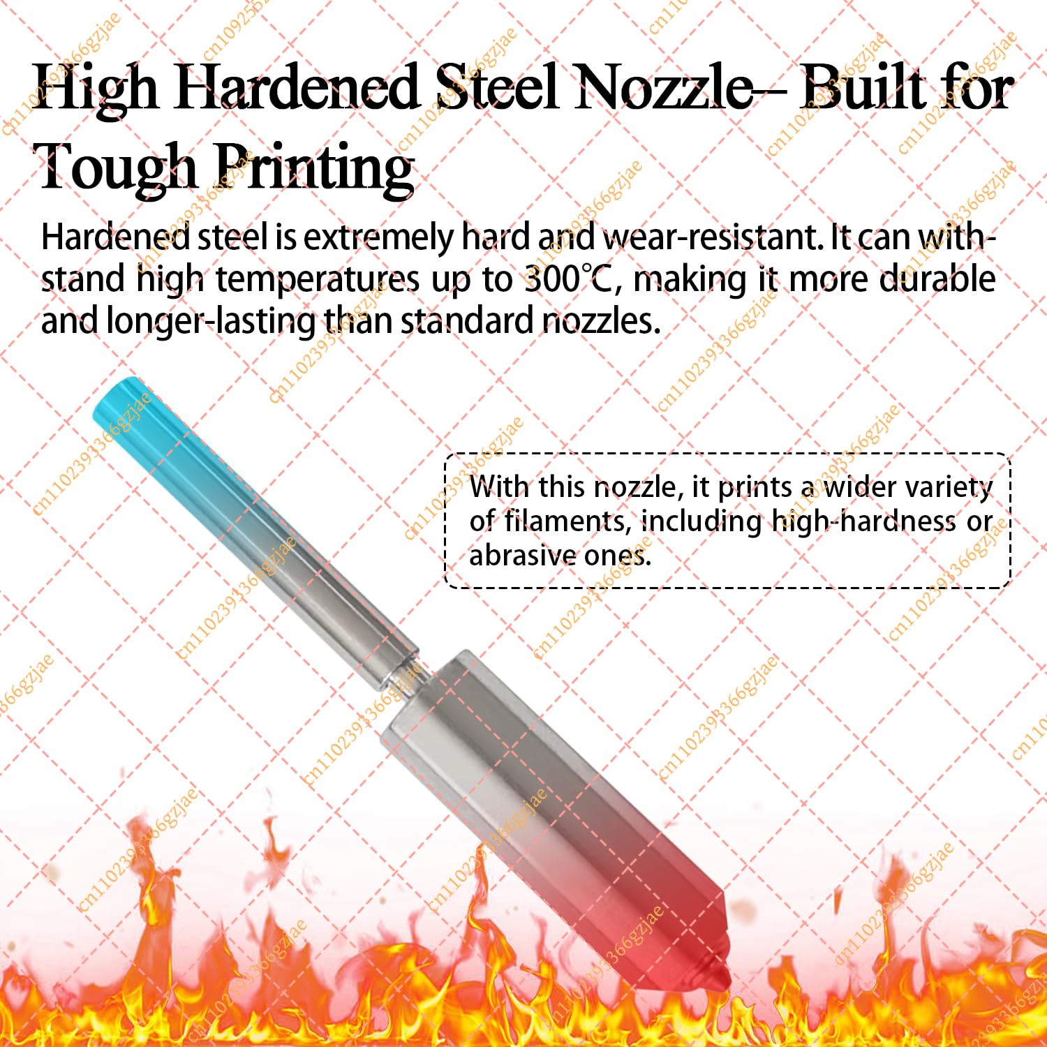 0,4mm 0,6mm 0,8mm Gehärteter S – Nozzle 0.4Mm Hardened Bewertung und Preis