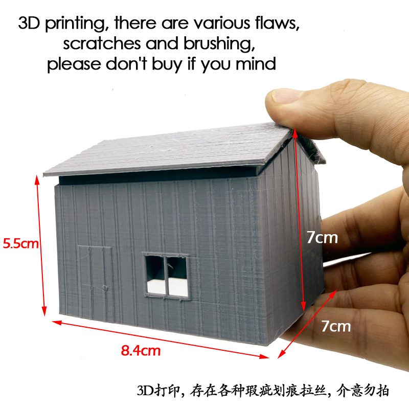 Simulationshaus im Maßstab 1:8 – 3D Printing Warehouse Bewertung und Preis