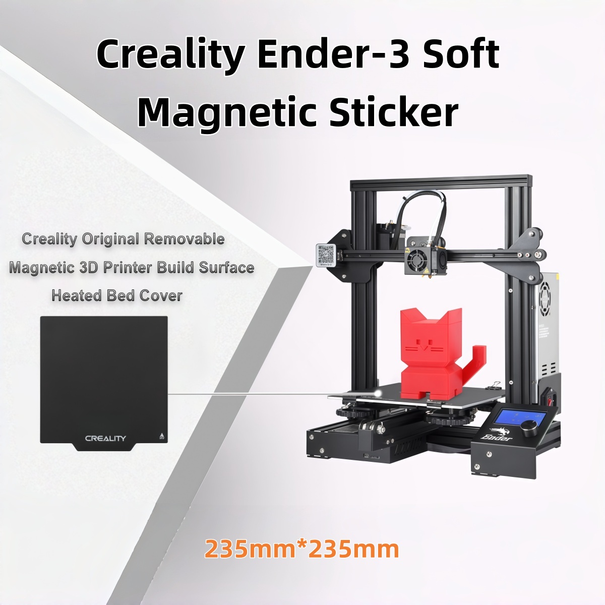 Creality Ender-3 Weiche Magnet – 3D Printing Ender Bewertung und Preis