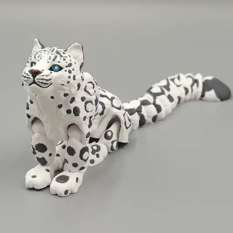 3D-gedrucktes Schneeleoparden- – 3D Printing Food Bewertung und Preis