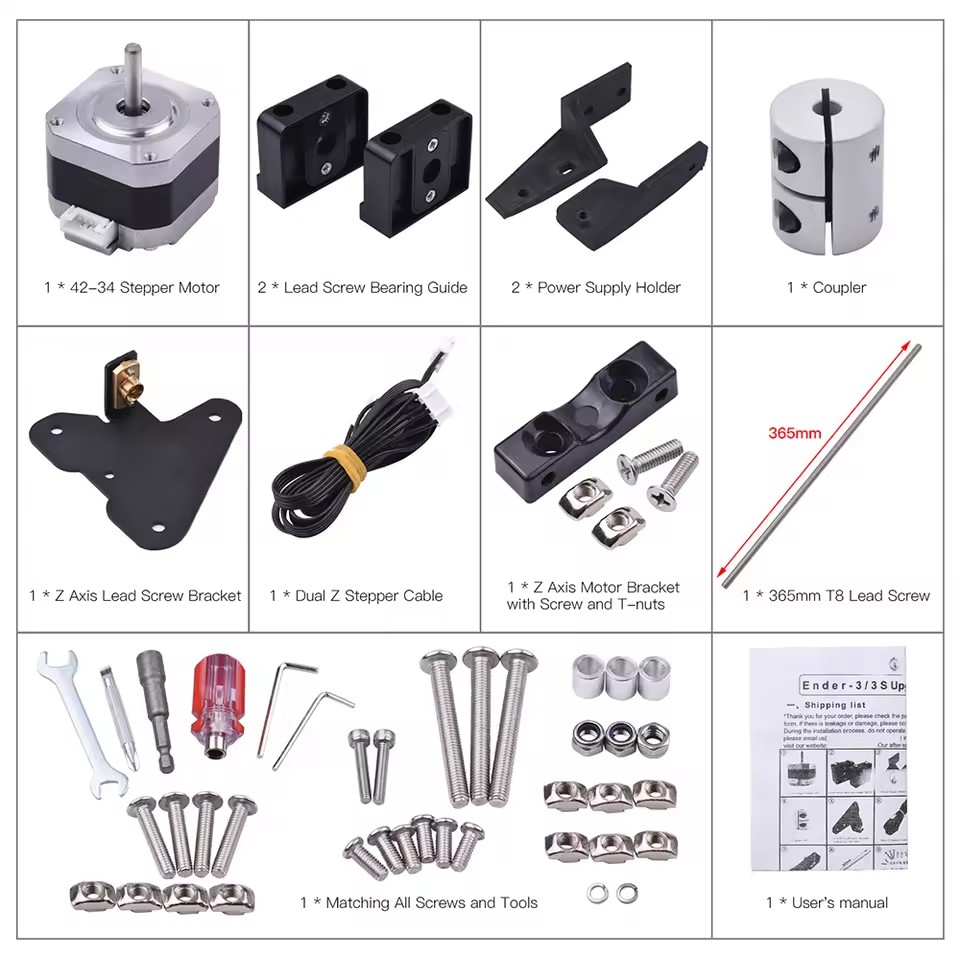 3D-Druckerteile für Ender 3 Du – 3D Printing Ender Bewertung und Preis