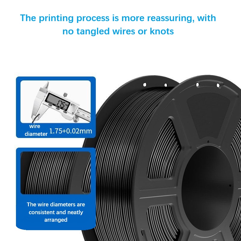 3D PLA Drucker-Filament Schwar – 3D Printing High Temperature Materials Bewertung und Preis