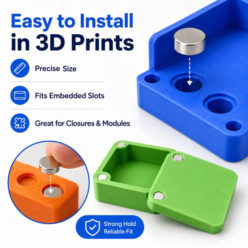 200 Stück/Box 3D-Druck-Magnet- – 3D Printing Process Bewertung und Preis