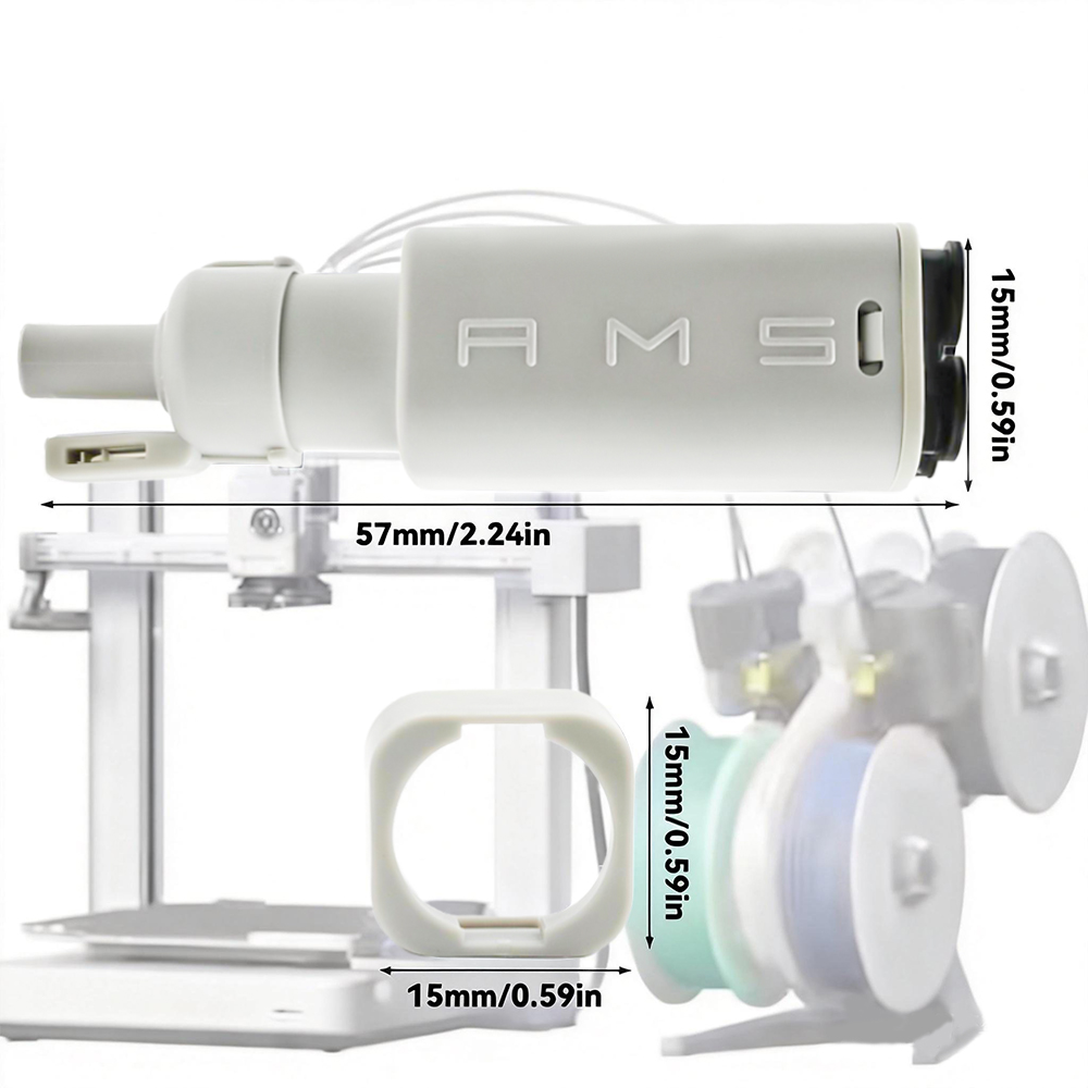 Für Bambu Lab 3D-Drucker AMS L – 3D Printing Process Bewertung und Preis