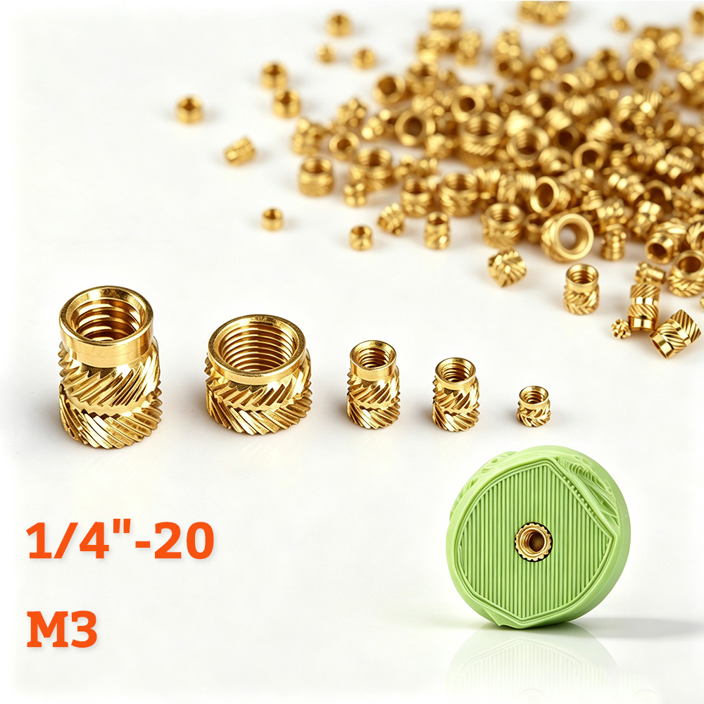 Gewindeeinsätze - 80 Stück 1/4 – 3D Printing With Pp Bewertung und Preis