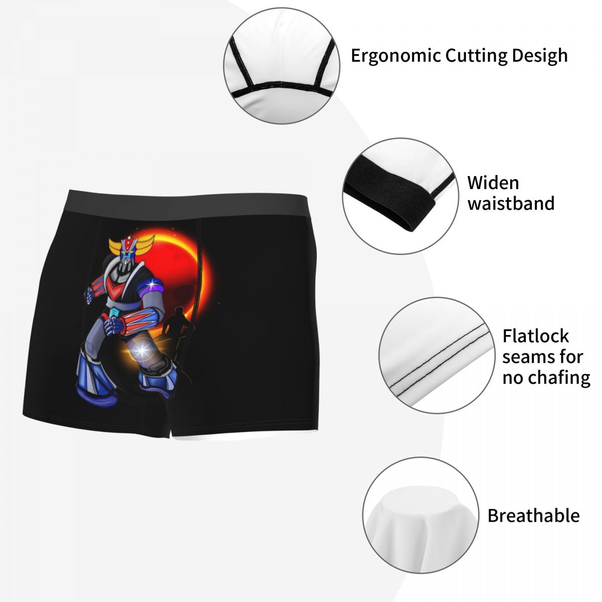 Goldorak Grendizer Boxershorts – 3D Printing Robot Bewertung und Preis